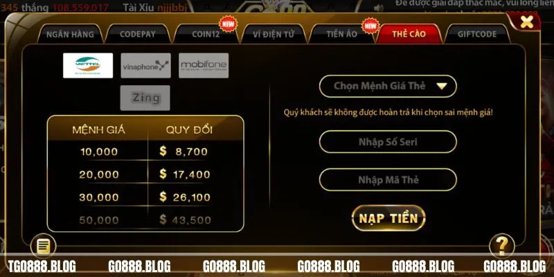 Những lý do mà các bet thủ nên lựa chọn cổng game Go88 4 Chương trình ưu đãi thưởng lớn, thu hút