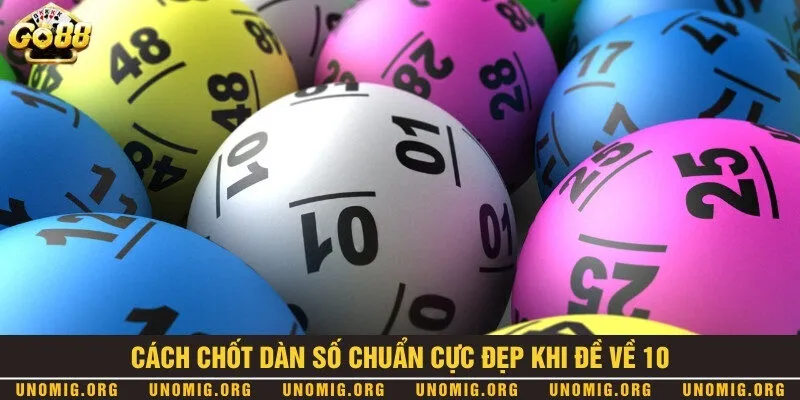 Đề về 10 hôm sau ra con gì với xác suất trúng lớn nhất 2 Chốt dàn số đề đánh siêu đẹp cùng con đề 10