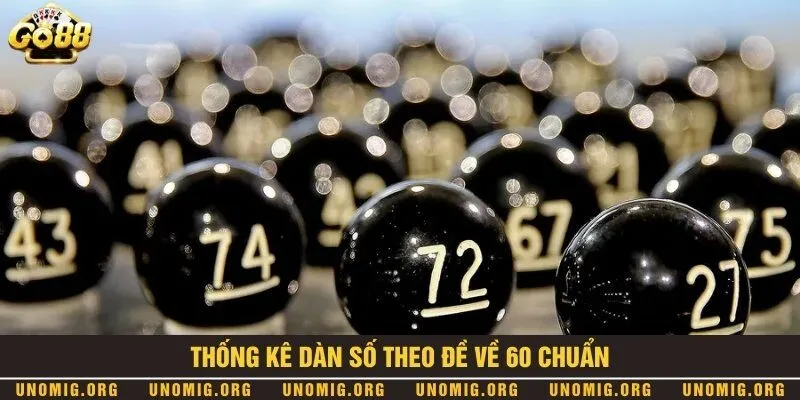 Đề về 60 mai đánh lô gì? Soi cầu lô đề khi đề về con 60 2 Thống kê dàn số số theo bảng kết quả xổ số